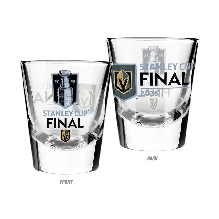 Vegas Golden Knights 2026 Stanley Cup Final Shot Glass - Vegas Team Store