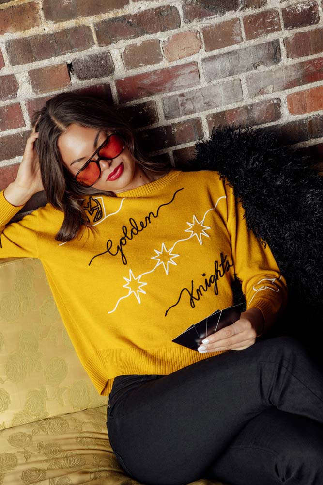 Vegas Golden Knights Love Letter Crewneck - Vegas Team Store