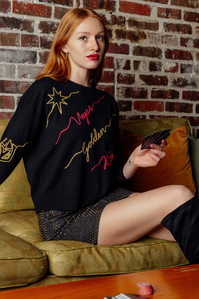 Vegas Golden Knights Love Letter Crewneck - Vegas Team Store