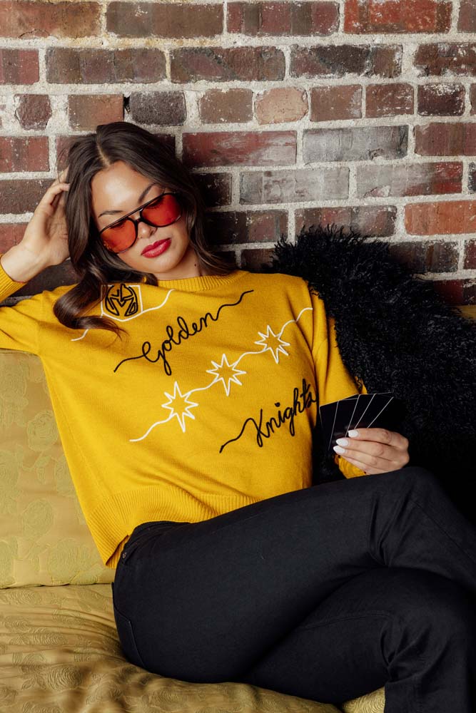 Vegas Golden Knights Love Letter Crewneck - Vegas Team Store