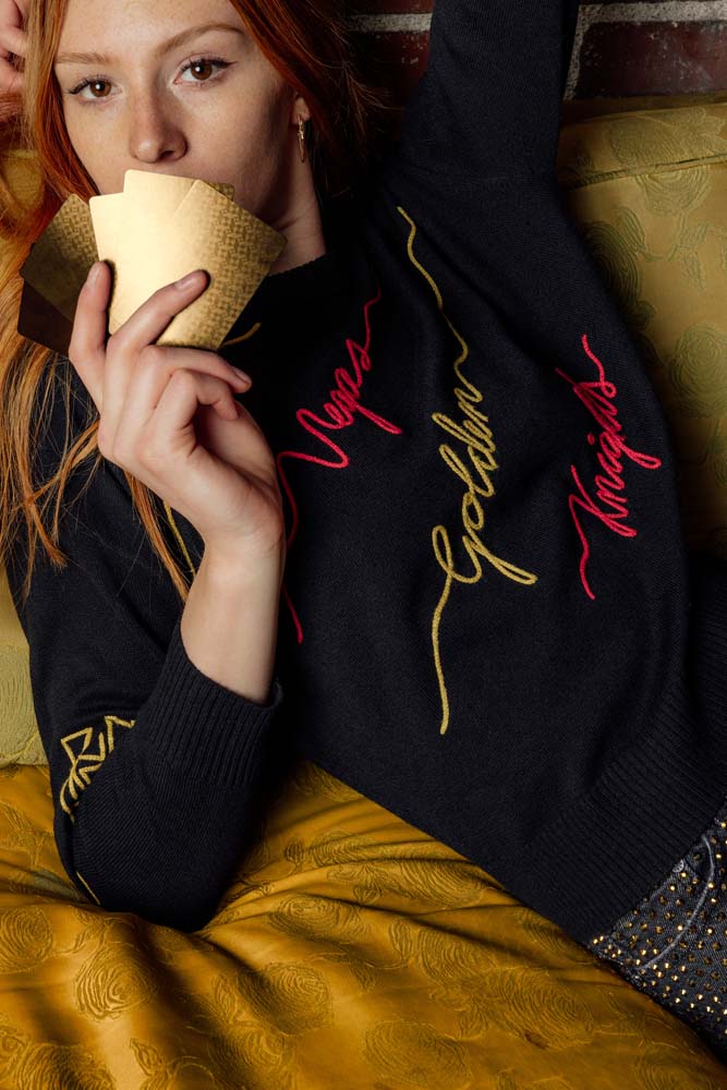 Vegas Golden Knights Love Letter Crewneck - Vegas Team Store