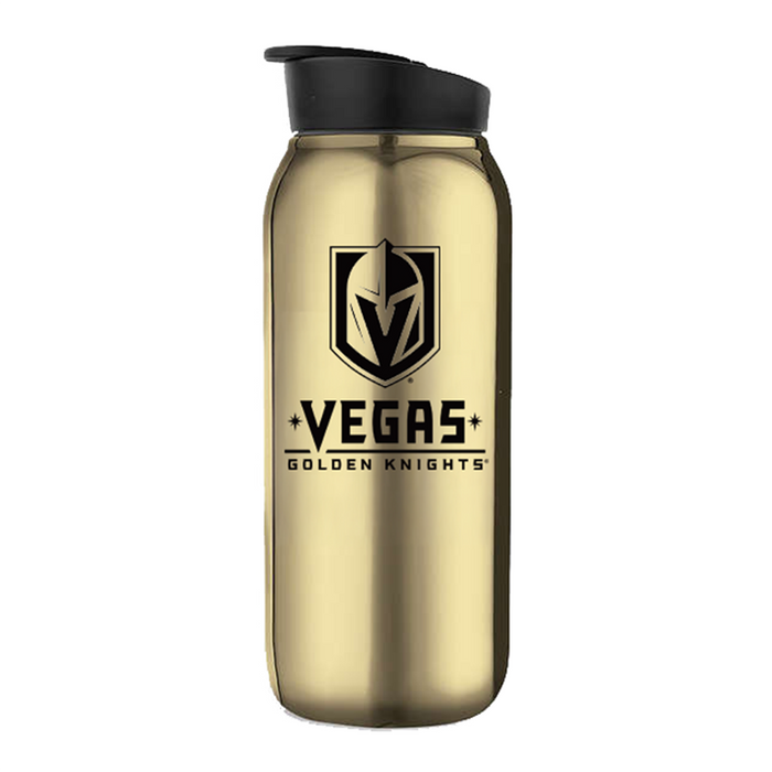 Vegas Golden Knights Reflective Gold Water Bottle - Vegas Team Store