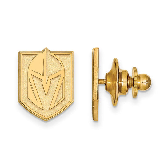 Vegas Golden Knights SS 14k Yellow Gold Plated Lapel/Tie Pin - Vegas Team Store