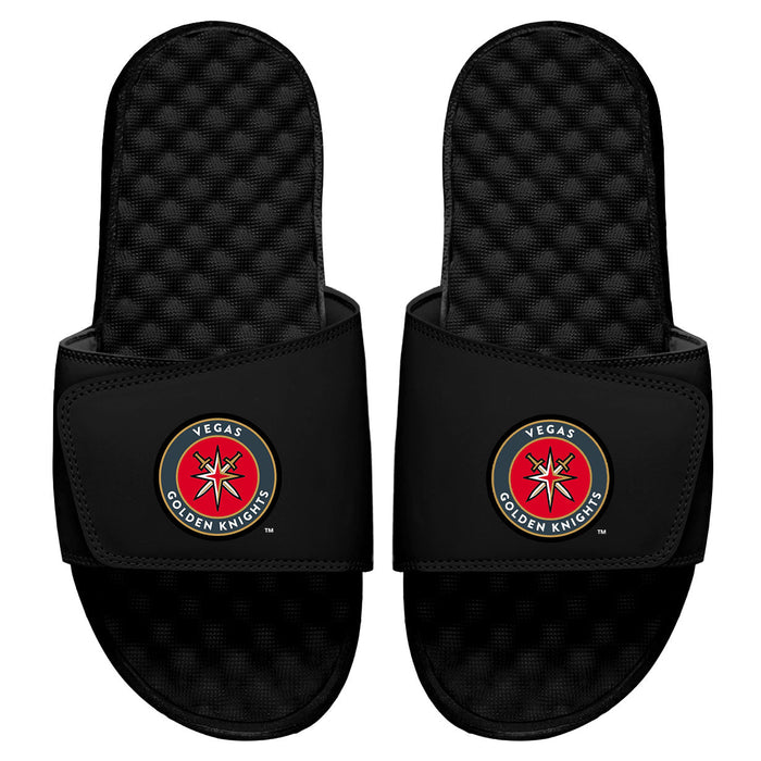 Vegas Golden Knights Throwback Circle Logo Slides - Vegas Team Store
