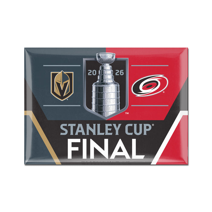 Vegas Golden Knights vs. Carolina Hurricanes 2026 Stanley Cup Final Match-up Magnet