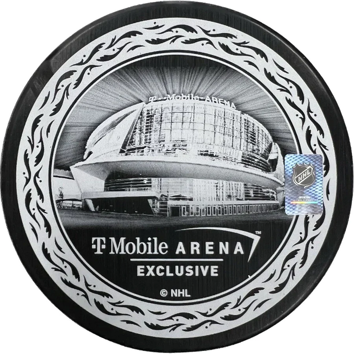 Vegas Golden Knights Wordmark Puck - Vegas Team Store