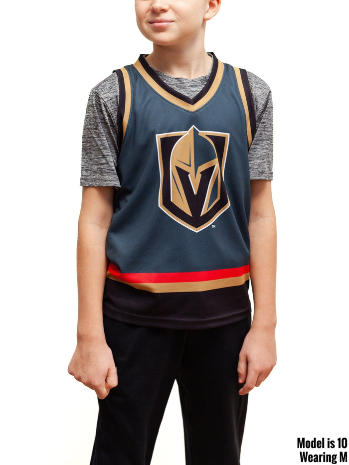 Vegas Golden Knights Youth Hockey Tank - Vegas Team Store