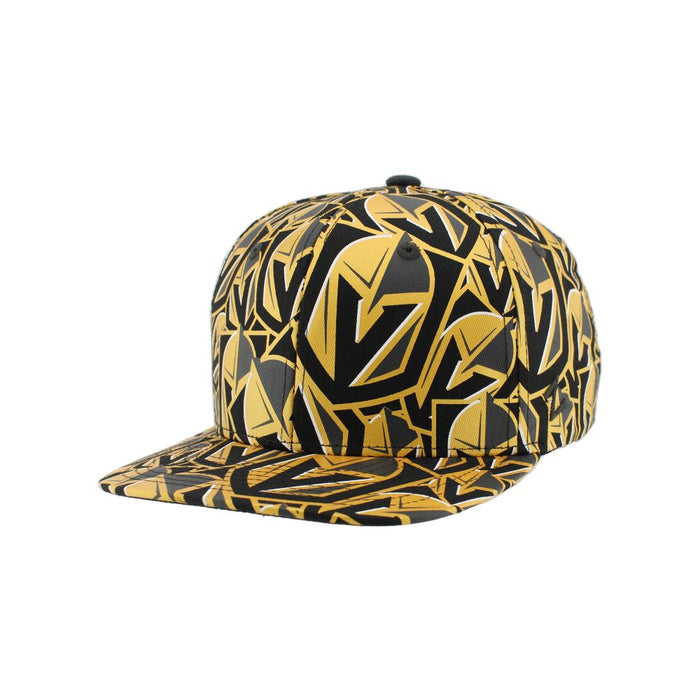 Vegas Golden Knights Youth Primary All-Over Print Cap - Vegas Team Store
