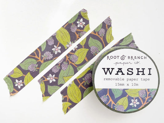 Wild Blackberry Washi Tape
