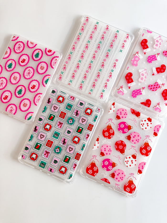 Winter Coquette Holographic Kindle Case
