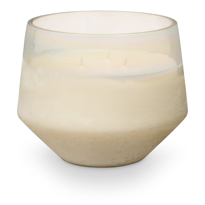 Winter White Large Baltic Glass Candle - Illume Candles - 46274333000
