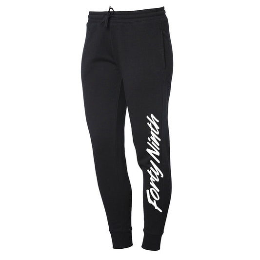 Women's Forty Ninth Signature Black Jogger