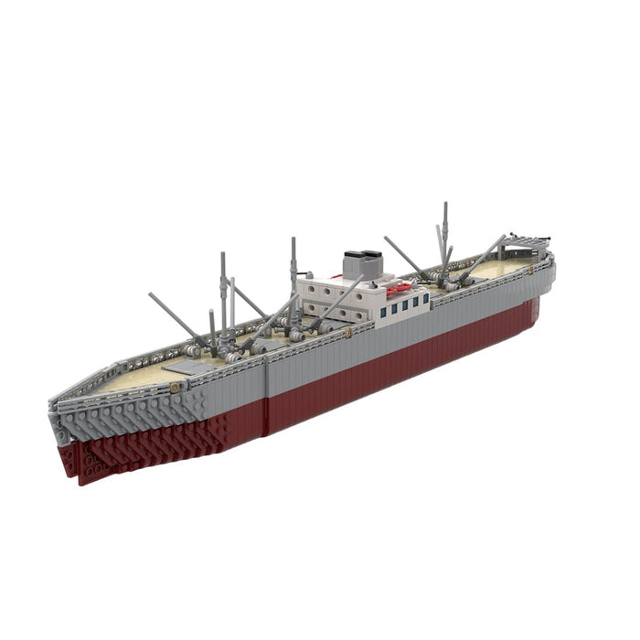 WWII Liberty Cargo Ship Klemmbausteine - LesDiy - Klemmbausteine
