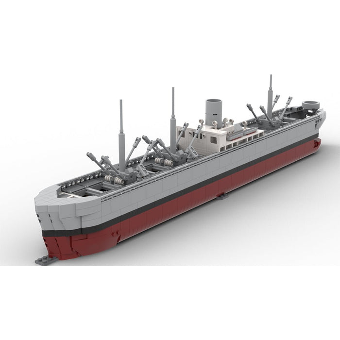WWII Liberty Cargo Ship Klemmbausteine - LesDiy - Klemmbausteine