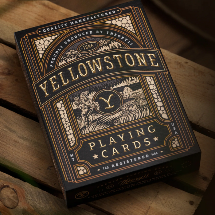 Yellowstone Playing Cards Playing Cards by Theory11