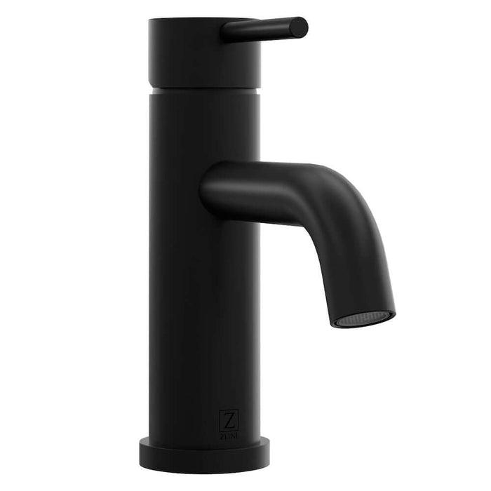 ZLINE Palisades Elegant Single Handle Bath Faucet in Matte Black (RBCN1-BF-MB) main image.