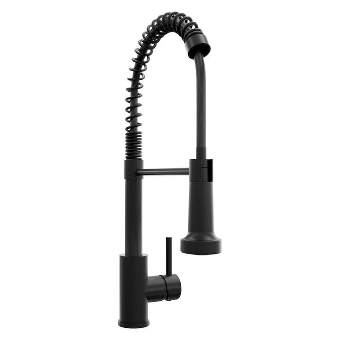 ZLINE Palisades Pull Down Spring Spray Wand Kitchen Faucet in Matte Black (RBCN2-KF-MB) main image.