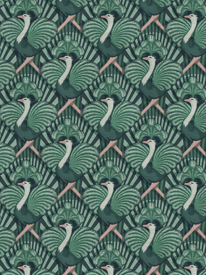 Zsa Zsa 'Bottle Green' Recycled Velvet